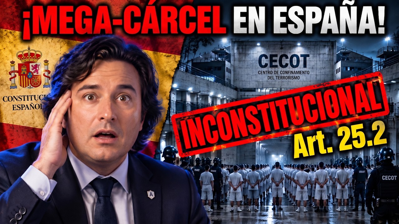 ¿CECOT en España? Por qué el modelo Bukele JAMÁS podría existir en España (Te explico por qué)