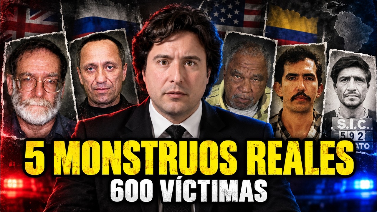 Los 5 Peores Asesinos en Serie de la Historia | True Crime Documental Completo