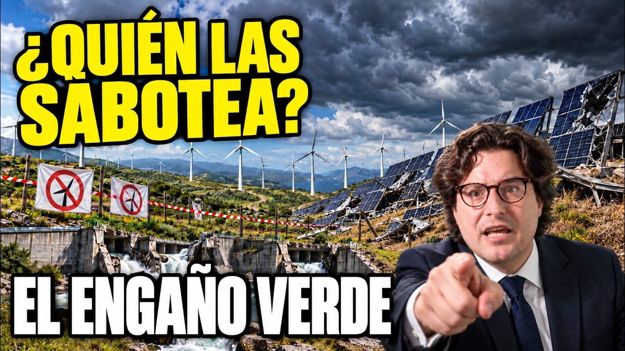 ¿Por qué odian las energías renovables? El GRAN ENGAÑO ECO-VERDE: Bloquean lo que dicen defender.